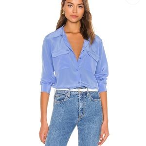 NWOT Equipment signature blouse XS
